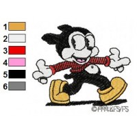 Betty Boop Embroidery Design 17
